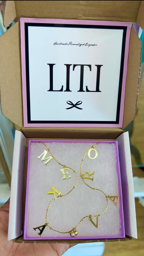 Litl Letters Charm Necklace